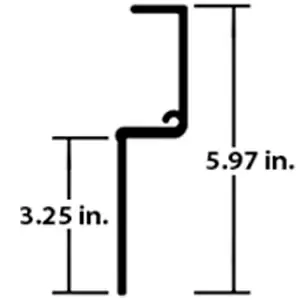 NOSE RAIL FOR WABASH REEFER
