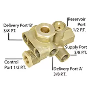 SPRING BRAKE RELEASE VALVE SMALL