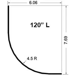 VANGUARD CORNER RADIUS POST 2022